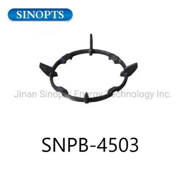                  Stoves Top Matte Enamel Cast Iron Pan Support Stove Bracket             