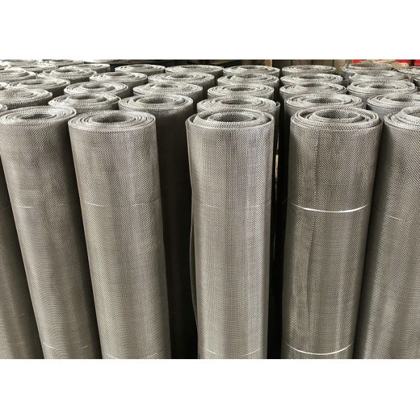 Wrapped Edge Stainless Steel 304 1X30M Woven Wire Mesh Screen