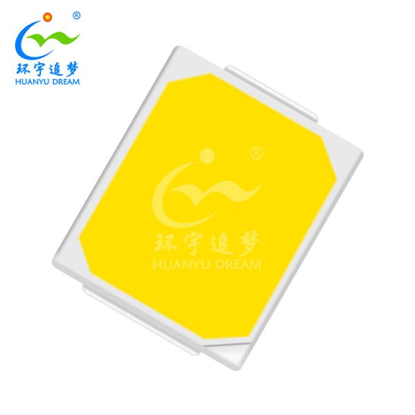 Low Power 2835 SMD LED Chip 3000K Warm White 11-12LM 120° Wide Beam Angle Stable Performance Long Lifespan