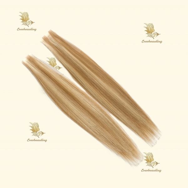 Light Color Invisible Tape Extensions Vendors Shipping Cost and Tangle Free Super Hair
