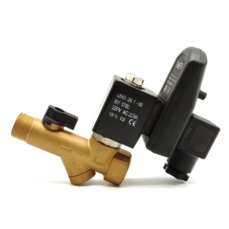 Type 1/2'' 5404 High Pressure Servo-assisted 2/2-way Piston Brass Solenoid Valve