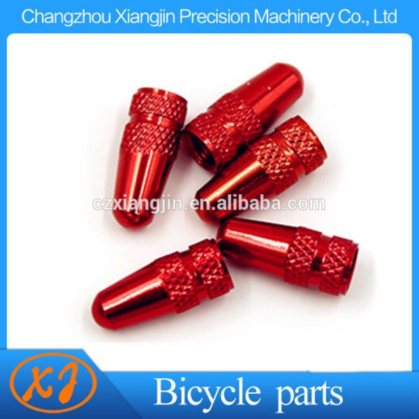 Bicycle Bike MTB Aluminium Presta Valve Caps French Anodized Dust Cover