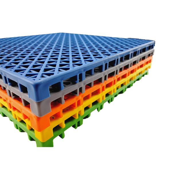 Polypropylene Outdoor Basketball Court Flooring Shock Absorbing Detachable