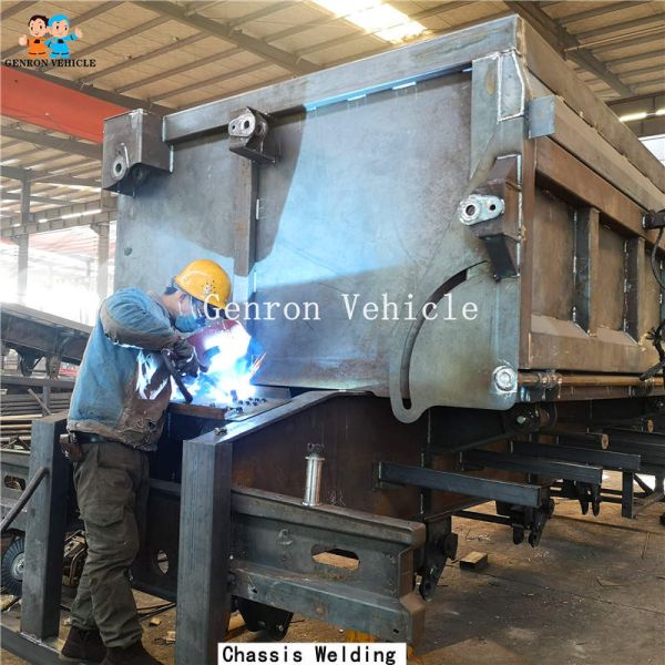 подвес бортового Tipper 50T Semi трейлера 3 цапфы трейлера Semi механический