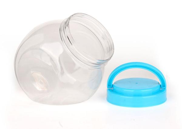O animal de estimação transparente do espaço livre do produto comestível range o tampão de parafuso plástico impermeável