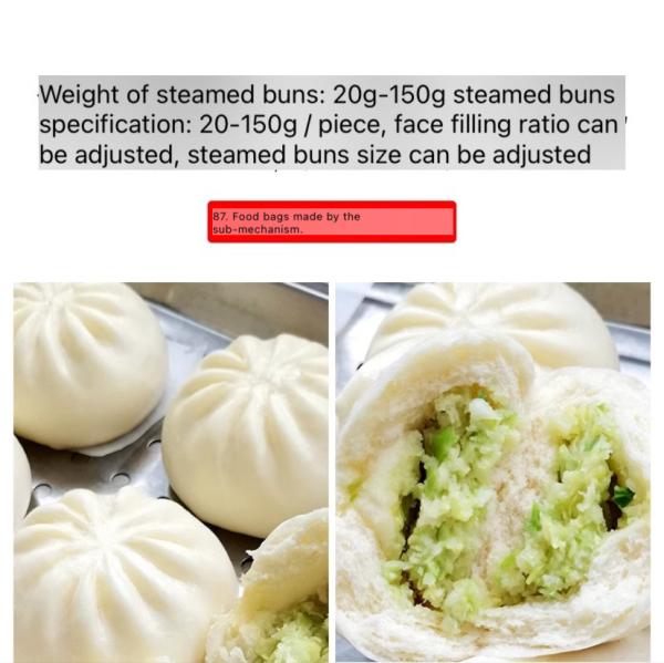 Commercial Full-Automatic Small Xiaolongbao Soup Bag Multi-Function Steamed Bun Mantou All-In-One Machine