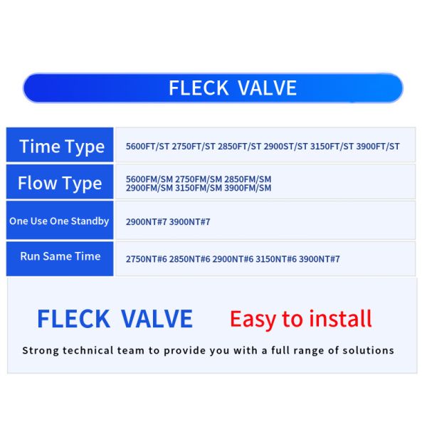 3150ST модулирующая лампа Fleck умягчителя воды с портом нормального размера