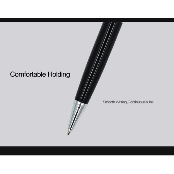 Business Office Metal Signature Pen 0.7mm Twist Type Aluminium Ball Pen