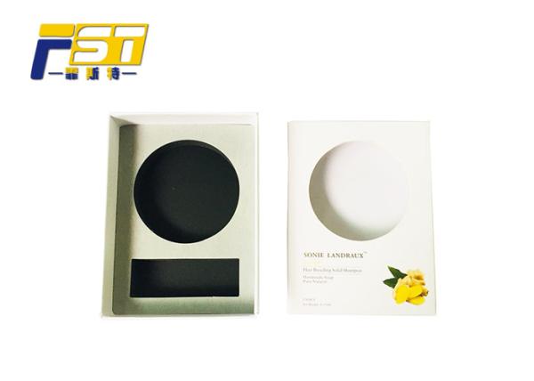 Rigid Paper High End Gift Boxes , 100% Recyclable Folding Gift Box With Silk Ribbon