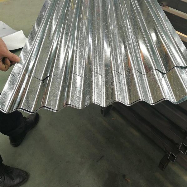 0.17mm Galvanizado Gi Roofing Zinc Corrugated Steel Sheet para Mid Hard Wave Tile TYPE