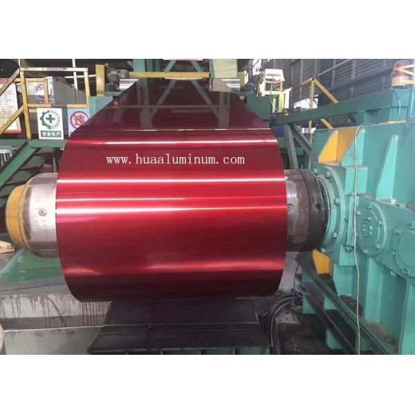 Brushed Surface 0.3mm Thickness Coated Aluminium Coil FDA Certification