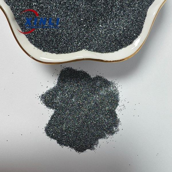90% Purity 9.5 Mohs Black Silicon Carbide Powder For Metal And Wood Grinding