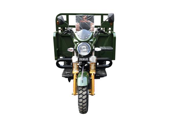 Steel Frame Shaft Drive Motorized 3 Wheel Cargo Motorcycle