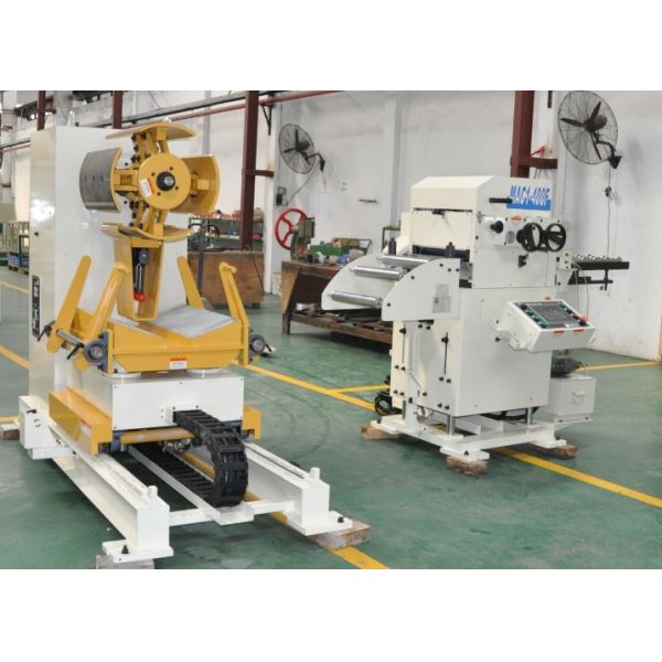 Pneumatic Punching Machine Coil Handling Equipment For 400mm Strip