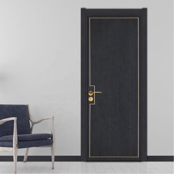 Flat Front High Pressure Laminate Door 45mm Thick Swing Wooden Doors