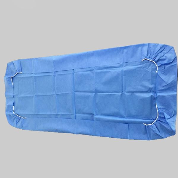 Medical Disposable Non Woven Bed Cover Full Bed Cover Elastic Underpad