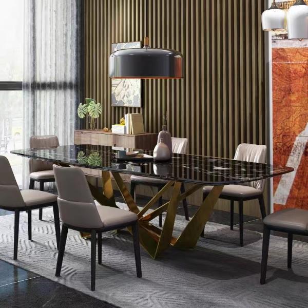 Pleat Leather Ash Wood Italian Style Dining Chairs With Refinement
