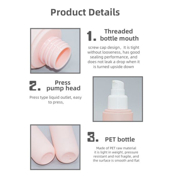 le jet en plastique d'huile essentielle de cheveux de bouteille de pompe de lotion de 100ml pp pompe 3.52oz