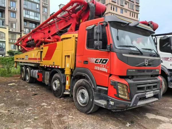 Truck Mounted 2020 Year Sany 62M Used  Concrete Pump Truck With Volvo Chassis From Heavy Equipment Supplier
