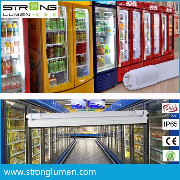 High Lumen IP65 LED Tube With IP65 Waterproof Connectors