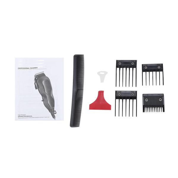 6 In 1 Electric Facial Hair Shaver Titanium Black Safety Rechargeable Hair Trimmer