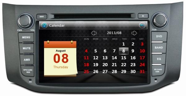 Ouchuangbo In Dash Car PC GPS Radio DVD Stereo for Nissan Sylphy /B17 2012-2014 USB iPod TV OCB-8053A