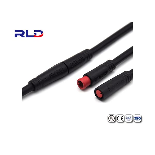 Male Female Waterproof 5 Pin 60VAC Electric Bike Connectors