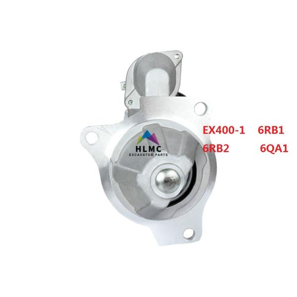 Excavator Parts Hitachi Excavator Isuzu Engine Starting Motor EX400-1/6QA1/6RB2/6RQ1