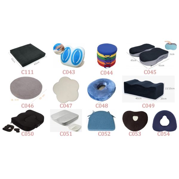 JOURM Memory Foam Cushion for Office Chairs 450*350*80mm or Customized Size 0.5-1 Kg
