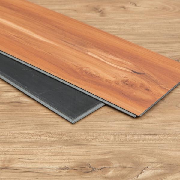 Custom Waterproof Rigid Core Vinyl Plank Flooring E1 Grade Environmental Friendly UV Coating