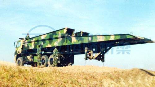 GB355B Мост из стального бейли удобный перевод аварийный механизированный мост для продажи