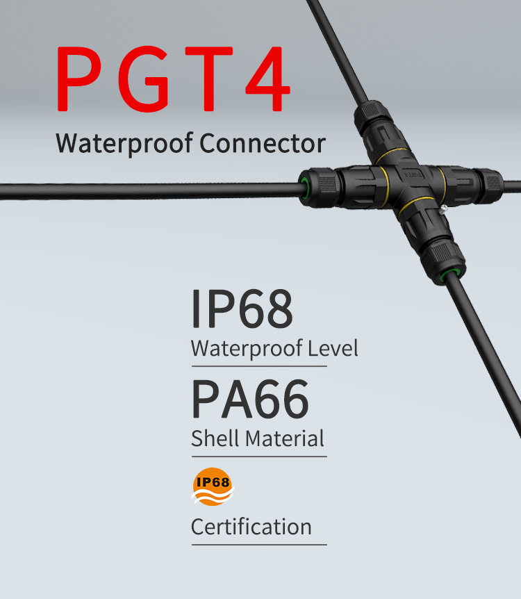 Тип разъем питания пути 250V 10A PGT4 t HYFD 4
