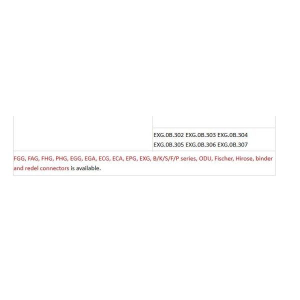Lemo PHG 00/0/1/2/3 B 8 pin metal circular Connectors male female socket