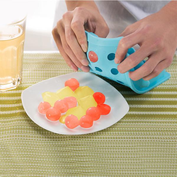 Wholes Custom  Bpa Free FDA diamond Silicone Mini Ice Tube Tray