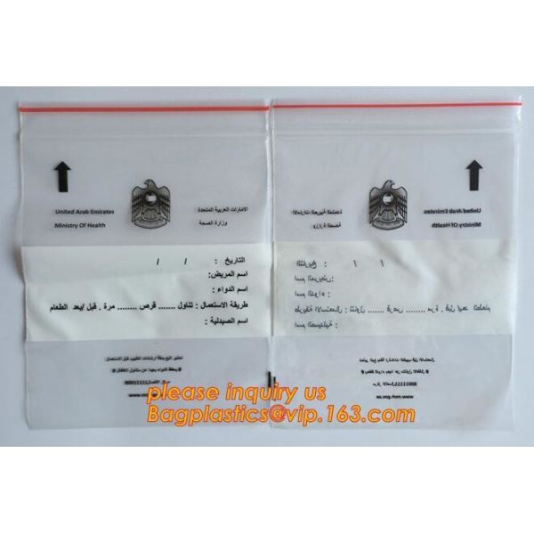 tablets pills packaging bag, poly medical dispenser k bag drug zipper bags reclosable bags, zipper bag medical min