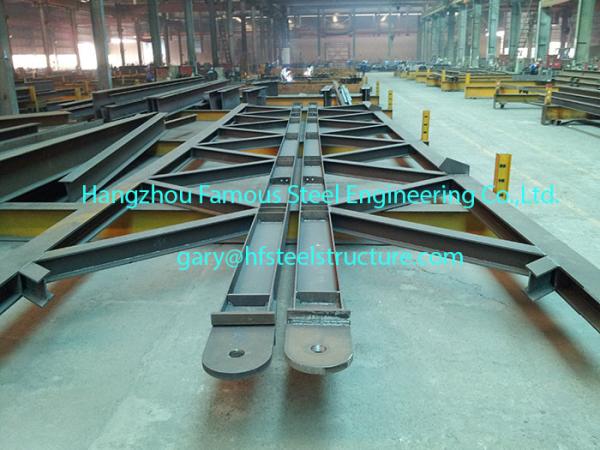 Steel Framed Industrial Steel Buildings Galvanized ASTM A36 Purlins / Girts
