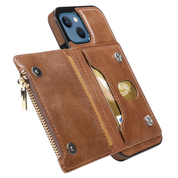 Detachable Leather Magnetic Card Pocket Phone Case for Galaxy S22 S23 Ultra