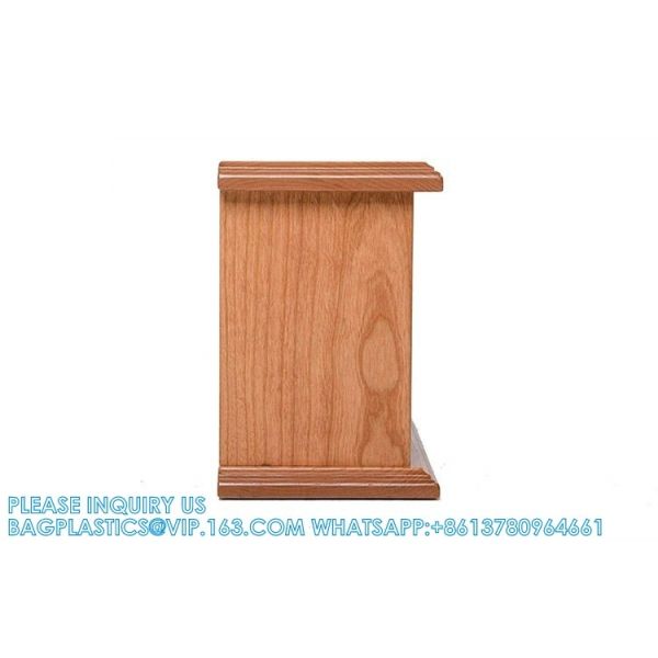 Wooden Urns For Animal, pet urn, Funeral Products Supplies, Peaceful Memorial Keepsake Urn With Photo Box For Dog Cat