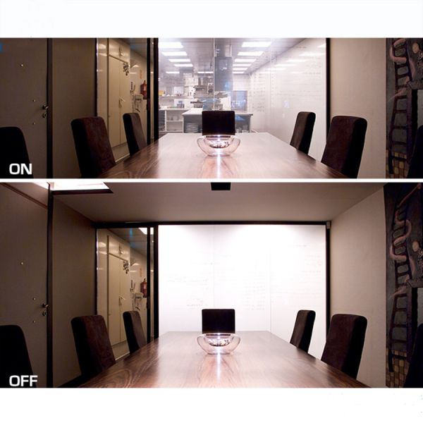 PDLCの住宅のスマートなガラス、電気ガラス切替可能なプライバシー ガラス