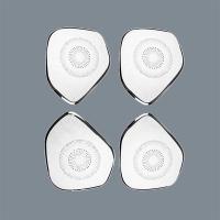 Custom Stainless Steel Automotive Speaker Grilles Micro Perforated