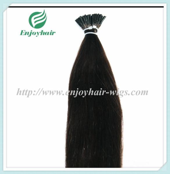 Pre-Bonded Hair 10-28 100s/pack 2# color Straight Human Hair Brazilian hair extension