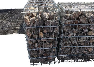 Durable taille personnalisable plantation de cage de gabon de pierre soudés pour la protection de la banque