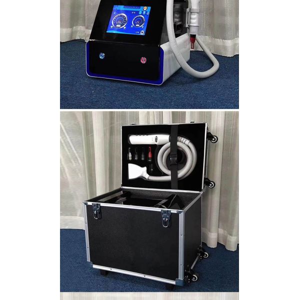 La peau Pico Carbon Facial Laser Machine tatouent le retrait 1064nm 532nm 1320nm