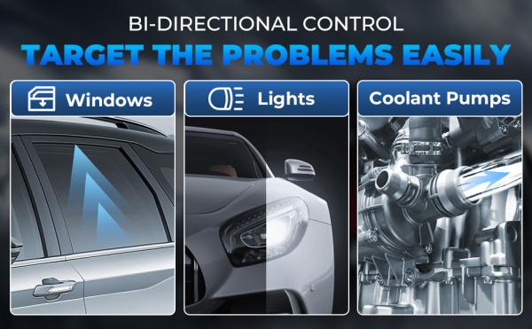 TOPDON ArtiDiag Pro V2.0 Herramienta de escaneo bidireccional de nivel medio con codificación de ECU, 35 funciones de restablecimiento, DOIP CANFD