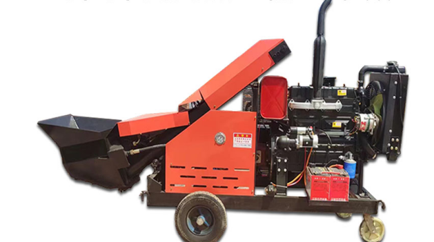 Small Horizontal Fine Stone Concrete Transfer Pump Type 20 Hydraulic Secondary Structure Column Pump