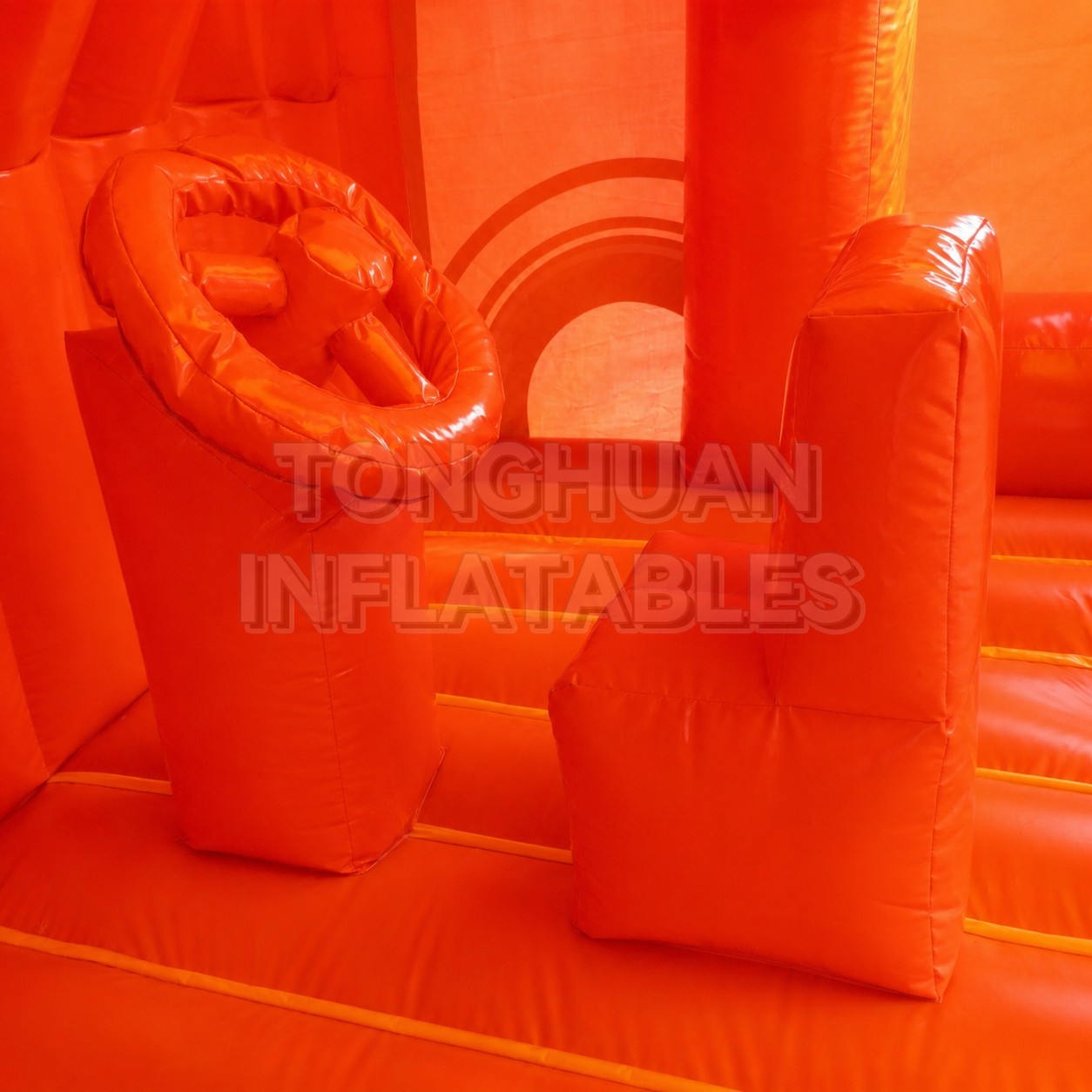 Cartoon Bus Inflatable Bounce House for Commercial Rental and Kids Entertainment