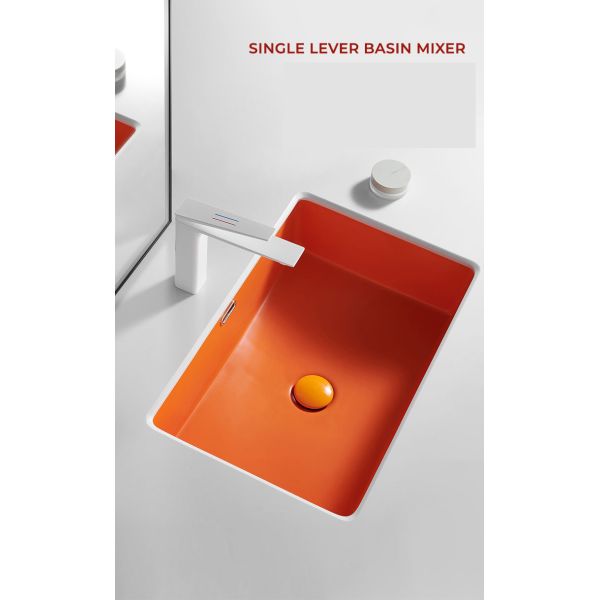 2KG Household Bathroom Kitchen Faucet Tap White Hot And Cold All Copper Cuprum