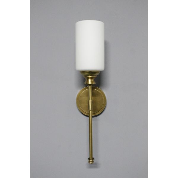 Modern Design Brass Wall Lamp with 3500K Warm White Light for Living Room Decoration
