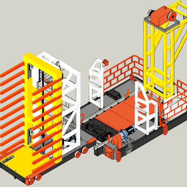 Bloque del hueco de la fábrica de 300000 ladrillos que hace el equipo