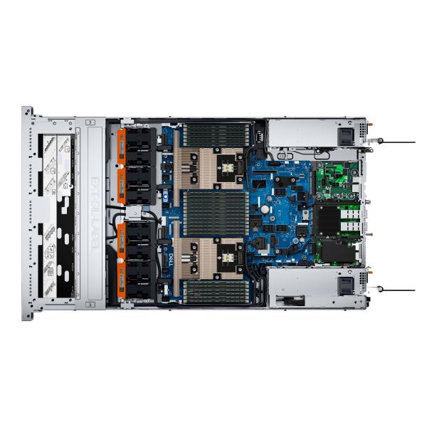 Dell PowerEdge R6625 1U ラックサーバー、64GB RAM、480GB SSD搭載